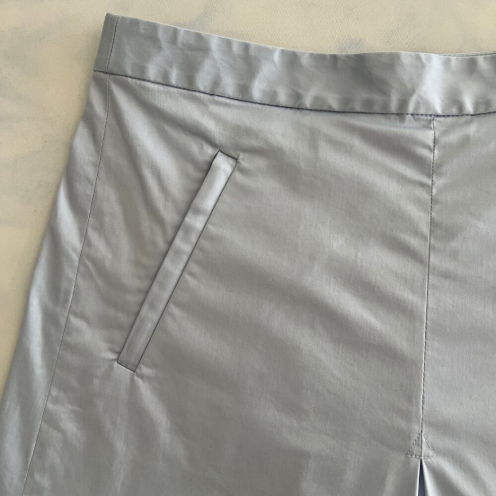 Ralph Lauren Golf Baby Blue Athletic Midi Pleated Skort Shorts - Picture 3 of 8